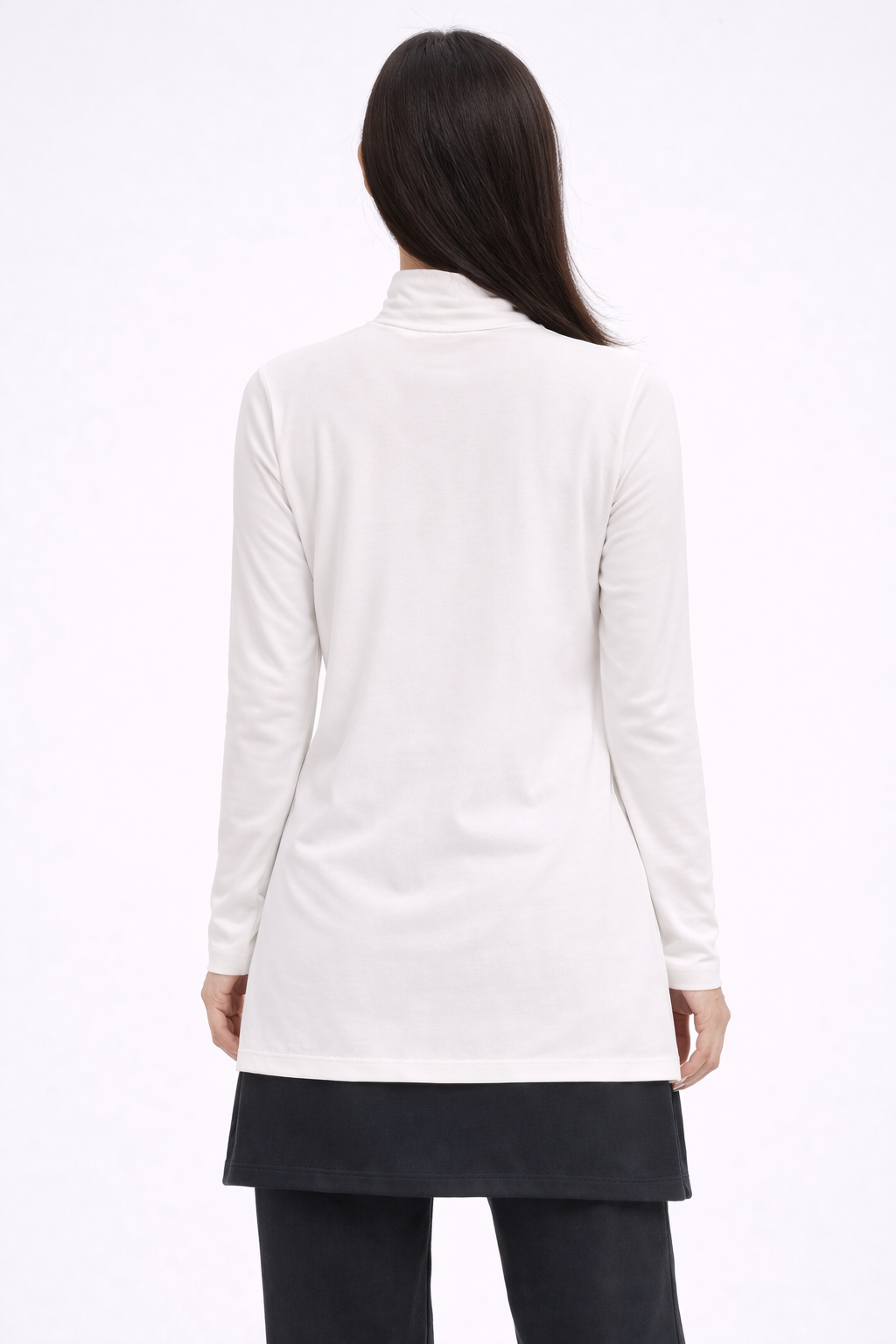 Performance Mock Neck Long Sleeve Top