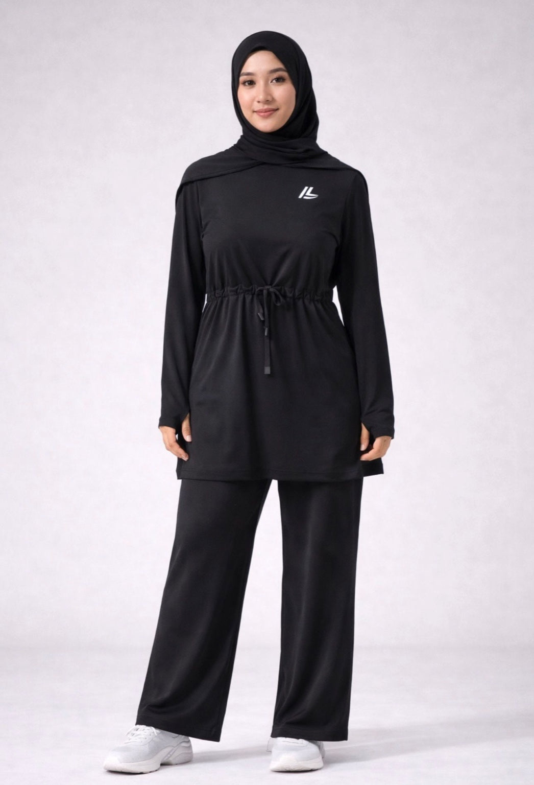 Drawstring Modest Training Tunic
